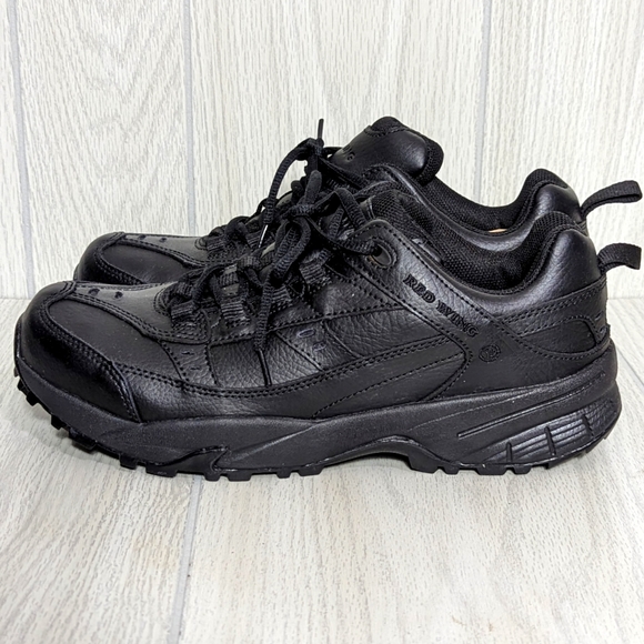 Red Wing Shoes Shoes Red Wing Black Steel Toe Shoes Womens Slip